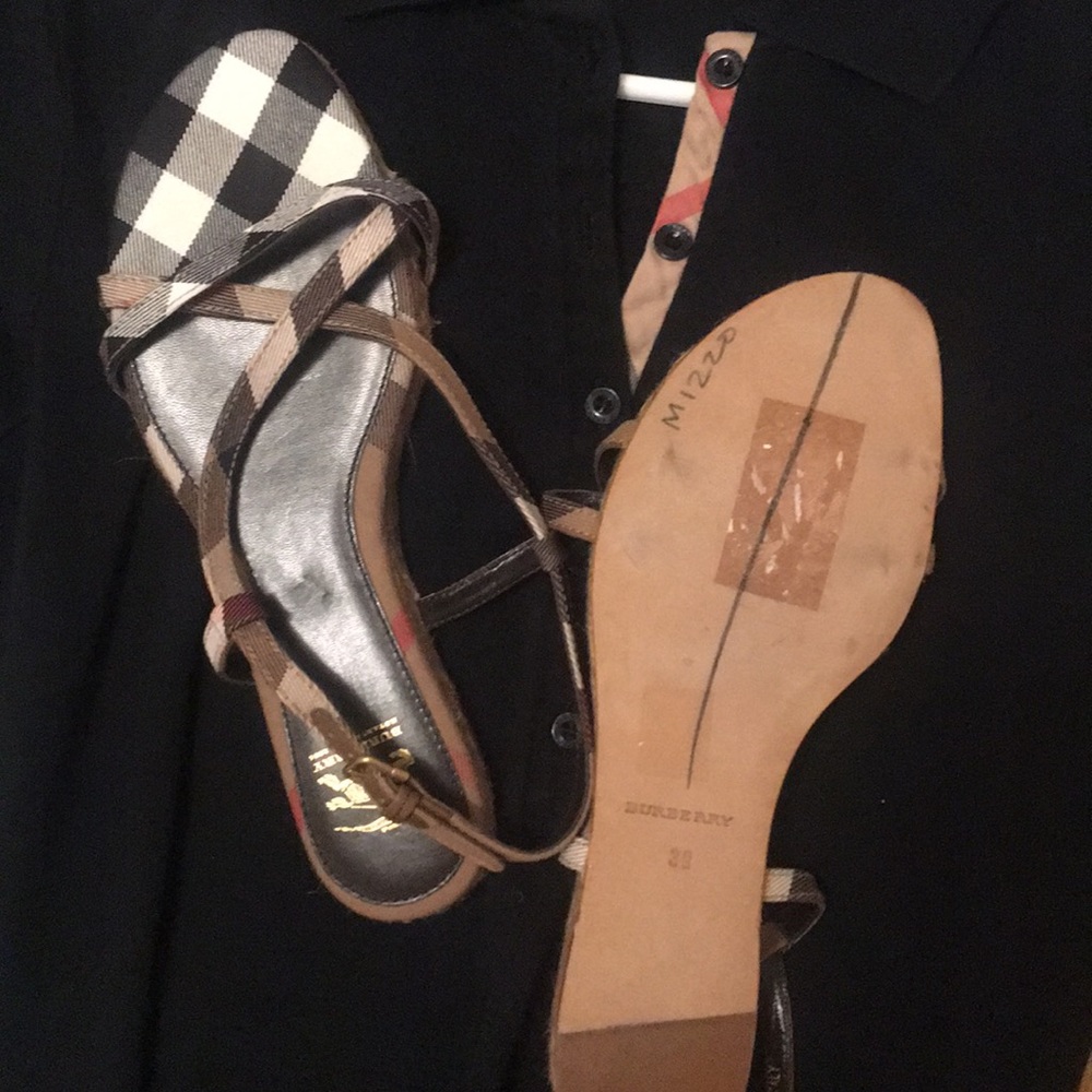 Burberry sandals